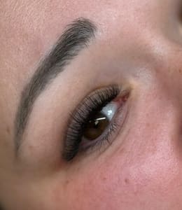 Eyebrow Tattoo result by Lashes By Esthefany in Kissimmee, FL