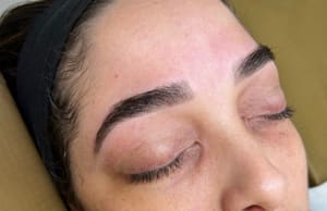 Eyebrow Tattoo result by Lashes By Esthefany in Kissimmee, FL