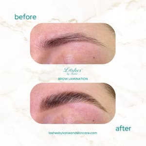 Eyebrow Tattoo result by Lashes by Katie and Skincare in Bethesda, MD