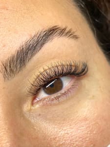 Eyebrow Tattoo result by Lashes by Lirije in La Mesa, CA
