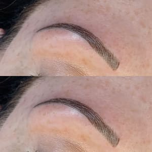 Eyebrow Tattoo result by Lashes by Nykki in West Fargo, ND