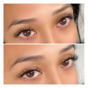 Eyebrow Tattoo result by Lashes by Tina in Fairfield, CA