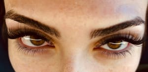 Eyebrow Tattoo result by Lashes & Esthetics by Haley in Maryville, TN