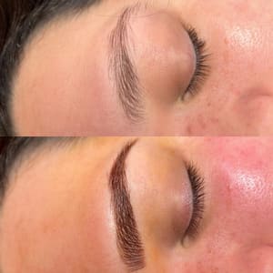 Eyebrow Tattoo result by Lashes & Microblading in Lynchburg, VA