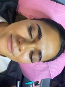 Eyebrow Tattoo result by Lashes & Microblading in Lynchburg, VA