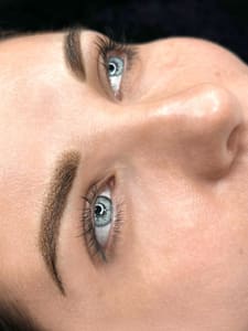 Eyebrow Tattoo result by Lashes & Permanent Makeup by Dina in Costa Mesa, CA