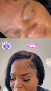 Eyebrow Tattoo result by Lashing Out Esthetics Memphis in Memphis, TN