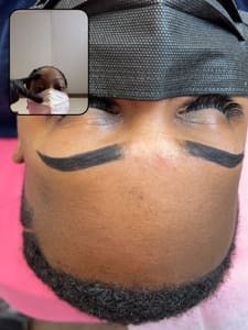 Eyebrow Tattoo result by Lashing Out Esthetics Memphis in Memphis, TN