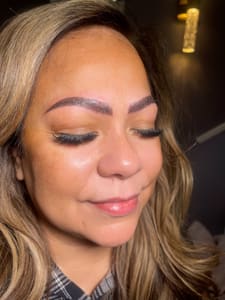 Eyebrow Tattoo result by LashLux.Beauty in Granada Hills, CA
