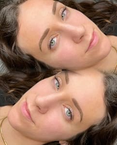Eyebrow Tattoo result by Lashout & Makeup in Hot Springs, AR