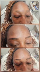 Eyebrow Tattoo result by Lashrow Beauty Studio in Lawrenceville, GA