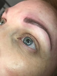 Eyebrow Tattoo result by LashUp BrowDown in Denton, TX