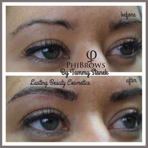 Eyebrow Tattoo result by Lasting Beauty Cosmetics in Fitchburg, WI