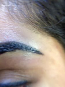 Eyebrow Tattoo result by Lasting Beauty Studio in Atlanta, GA