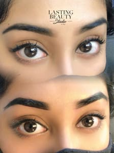 Eyebrow Tattoo result by Lasting Beauty Studio in Atlanta, GA