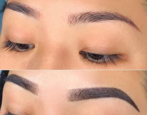 Eyebrow Tattoo result by Lasting Beauty Studio in Atlanta, GA