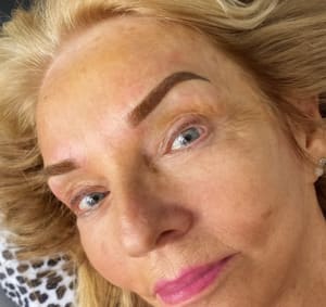 Eyebrow Tattoo result by Lasting Impressions by Nay in Hialeah, FL