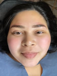 Eyebrow Tattoo result by Lasting look studio in Dallas, TX