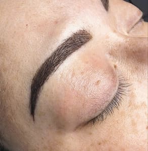 Eyebrow Tattoo result by Lasting Looks by Amanda in Hugo, MN