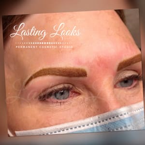Eyebrow Tattoo result by Lasting Looks Permanent Cosmetics & Microblading in Hockessin, DE