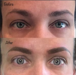 Eyebrow Tattoo result by Lasting Looks Permanent Makeup in Boise, ID