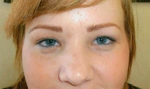 Eyebrow Tattoo result by Lasting Looks Permanent Makeup in Fair Oaks, CA