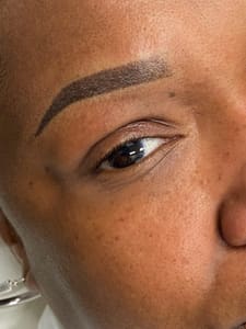 Eyebrow Tattoo result by Laura Reis Microblading in Rosenberg, TX