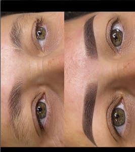 Eyebrow Tattoo result by Laura's Beauty Touch in Rego Park, NY