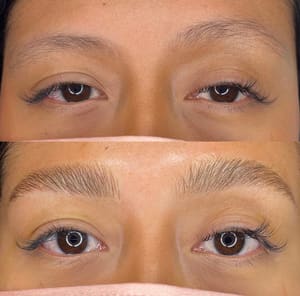Eyebrow Tattoo result by Laurel Cosmetic Tattoo in New York, NY