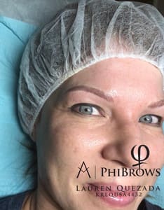 Eyebrow Tattoo result by Lauren Permanent Makeup in Eastchester, NY