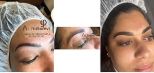 Eyebrow Tattoo result by Lauren Permanent Makeup in Eastchester, NY