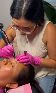 Eyebrow Tattoo result by Lauu Artistry in Covina, CA