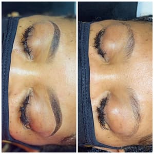 Eyebrow Tattoo result by Laveese Brow Couture LLC in College Park, GA