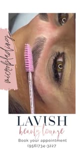 Eyebrow Tattoo result by Lavish Beauty Lounge in Mcallen, TX