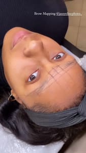 Eyebrow Tattoo result by Lavish Makeup Loft in Brockton, MA