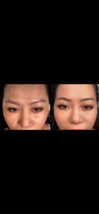 Eyebrow Tattoo result by Lavish Potions Beauty Bar in South Houston, TX