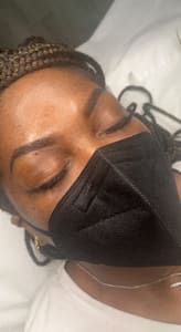 Eyebrow Tattoo result by Lavish Skincare Apothecary and Spa in Kenner, LA