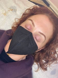 Eyebrow Tattoo result by Lavish Stylez Beauty in Charlotte, NC