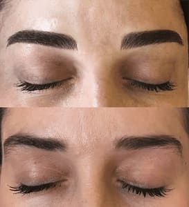 Eyebrow Tattoo result by Lavishing Eyebrows Microblading and Custom Brows in Murrieta, CA