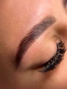 Eyebrow Tattoo result by Laybelle Beauty in Elizabeth, NJ