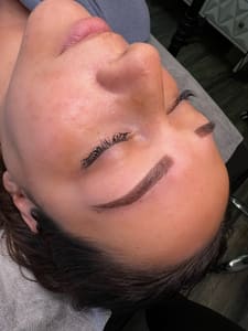 Eyebrow Tattoo result by Laybelle Beauty in Elizabeth, NJ