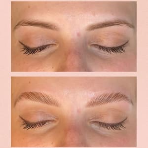 Eyebrow Tattoo result by Lazy Beauty Club in Brooklyn, NY
