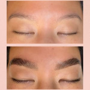 Eyebrow Tattoo result by Lazy Beauty Club in Brooklyn, NY