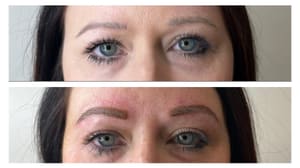 Eyebrow Tattoo result by LC Ink Permanent Cosmetics in Knoxville, TN