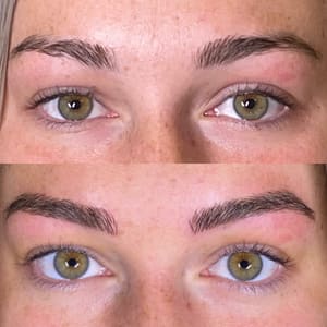Eyebrow Tattoo result by Le’Lure in Louisville, KY