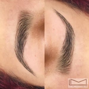 Eyebrow Tattoo result by Le Muse Lash And Brows in Boynton Beach, FL