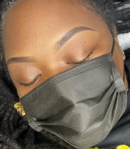 Eyebrow Tattoo result by Le Muse Luxxe Beauty and Wellness in Vestavia Hills, AL