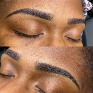 Eyebrow Tattoo result by Le Petit Studio in Baton Rouge, LA