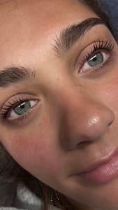 Eyebrow Tattoo result by Le’s PMU and Skincare Academy in Hoover, AL