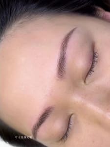 Eyebrow Tattoo result by Leaf H. Beauty Studio in Rockville, MD